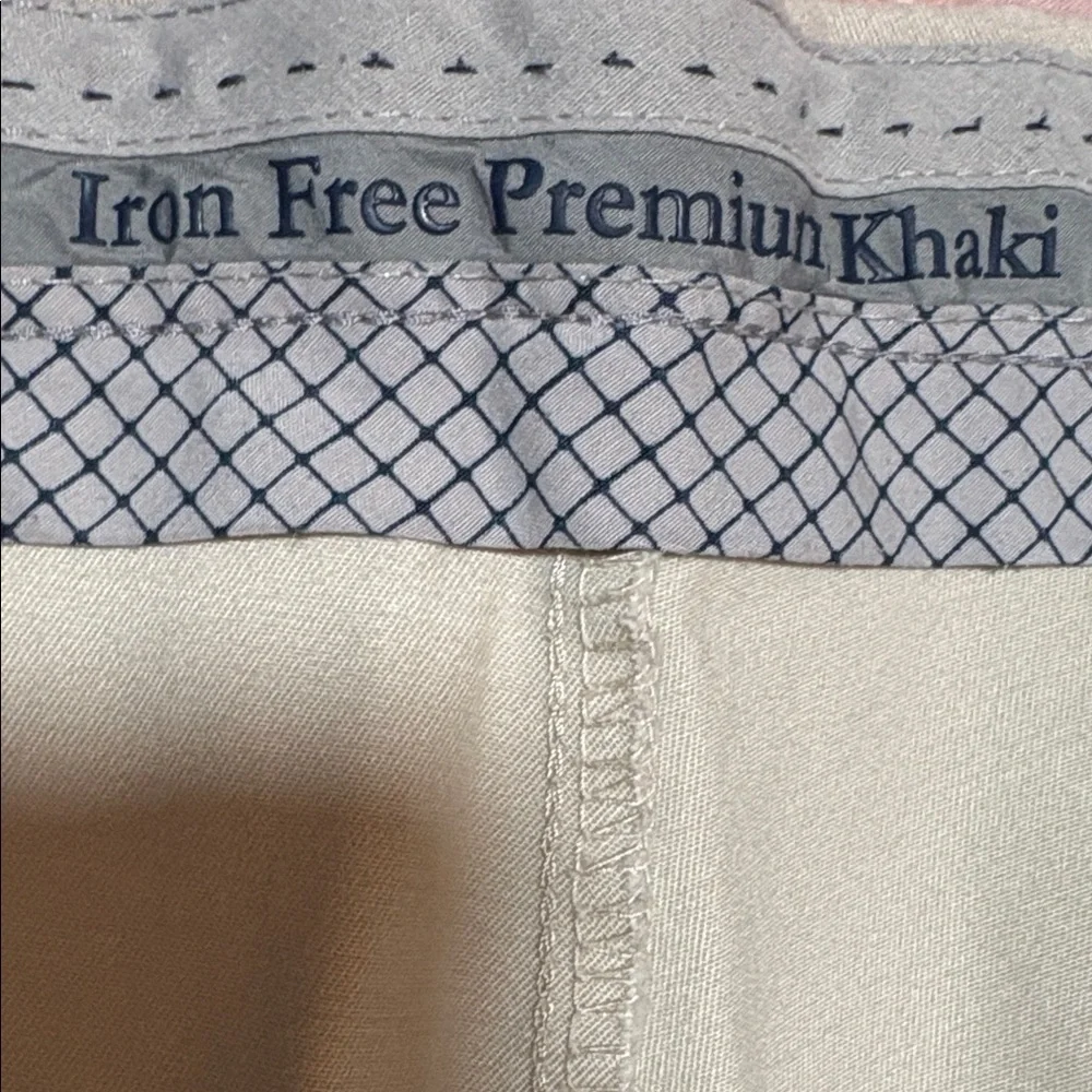 Haggar Men's Cream Pants 38x32